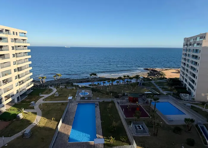 Posidonia Punta Prima Sea Front With Pool By Lion Appartement Torrevieja